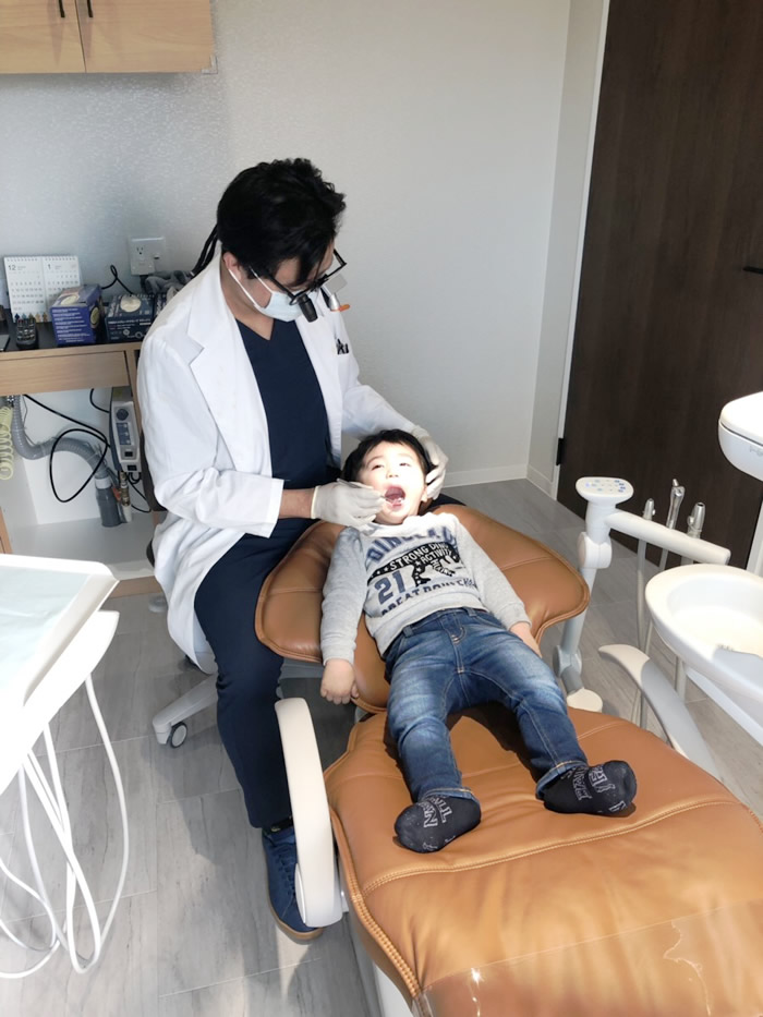 小児歯科診察